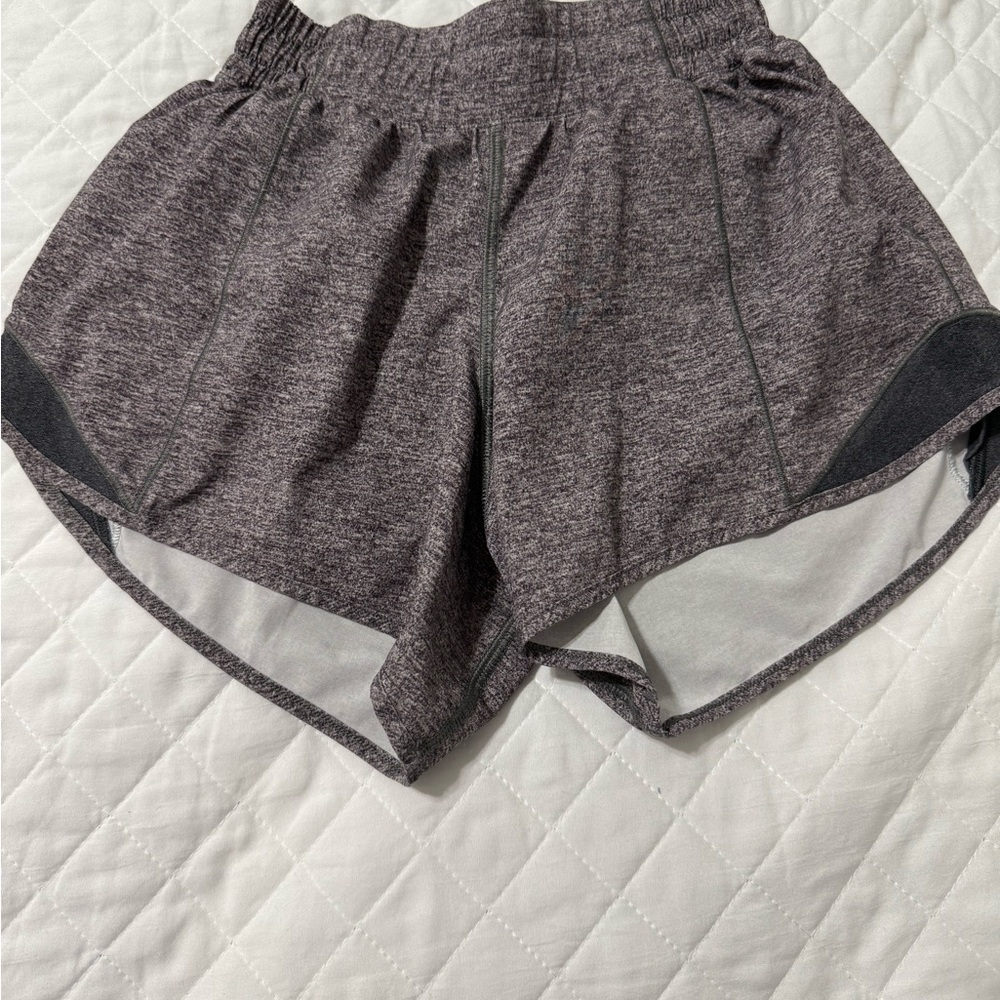 Lululemon Athletica Charcoal Athletic Shorts